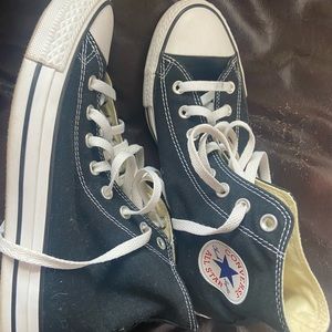 Black Hightop Converse